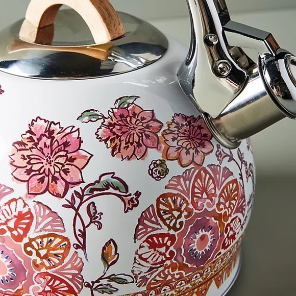 NEW Anthropologie Luanne Floral Tea Kettle - Picture 6 of 6